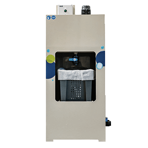 Omnial Waterzuivering Spoelwater Techniek Installatie Semi automatisch filteren Ecofloc 150 liter
