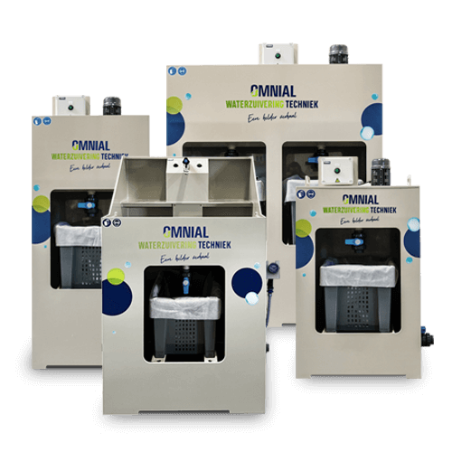 Omnial Waterzuivering Techniek Semi automatisch Assortiment Ecoflocs